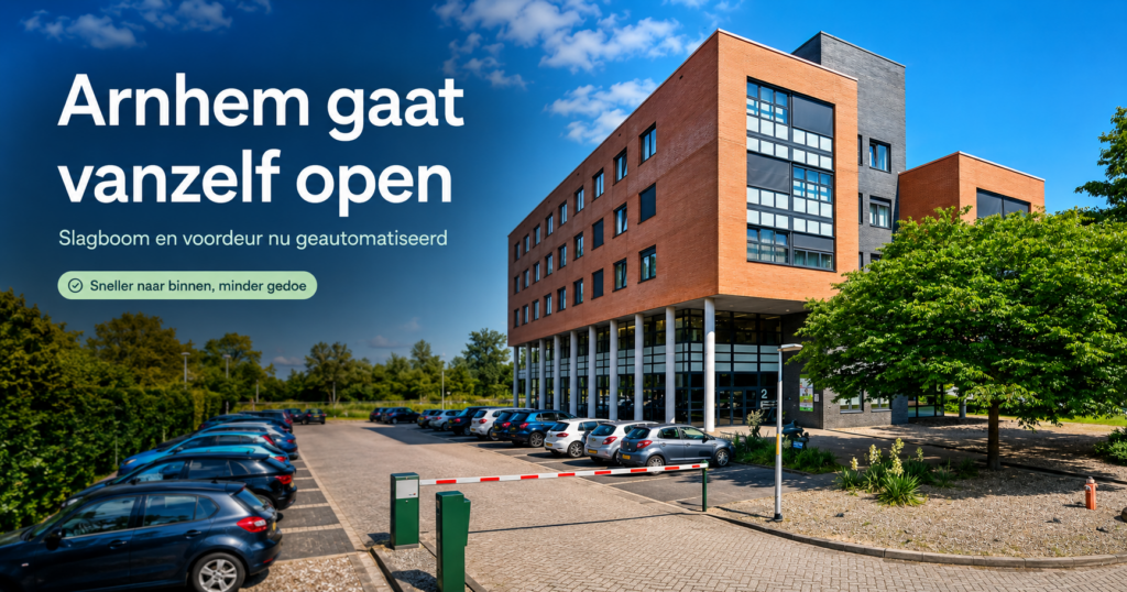 Automatische toegang bij flexlocatie Arnhem Kroonpark