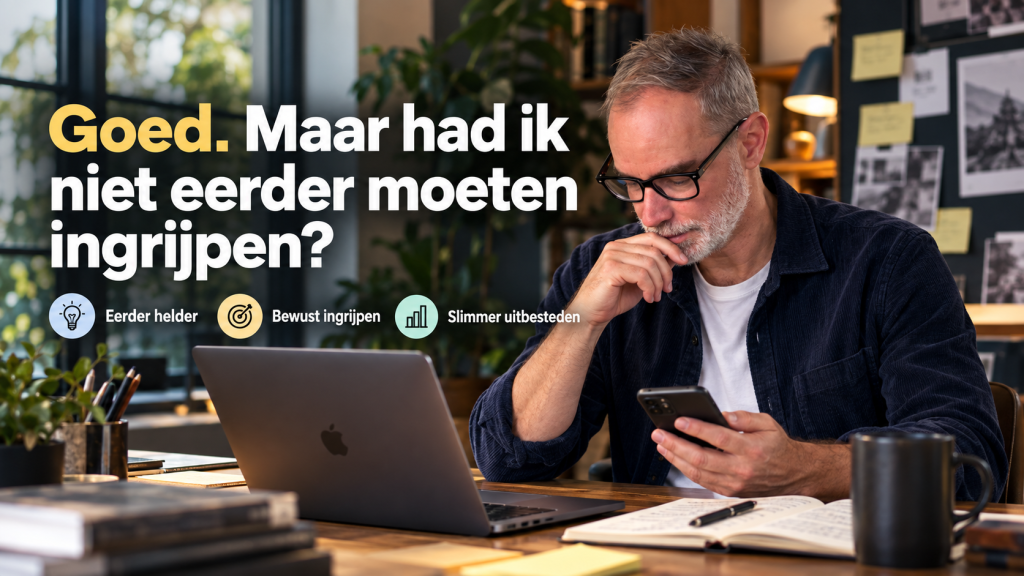 Good van Jocko Willink confronteert me met mijn eigen uitstelgedrag. Mijn les: eerder helder zijn, werk uitbesteden en lastige keuzes niet voor me uitschuiven.